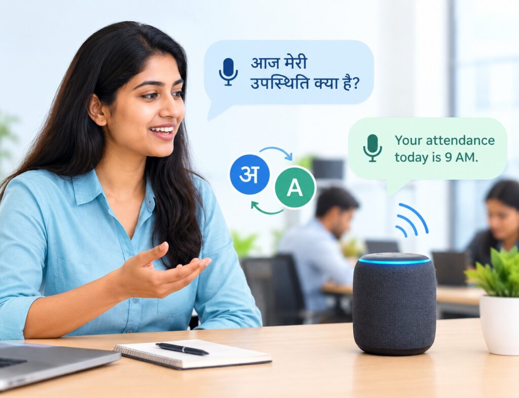 Hindi & English Voice AI: Connecting Indian Workplaces Language Divide